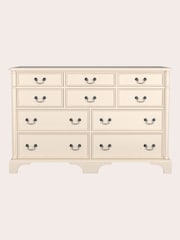 Laura Ashley Ivory Clifton Chest of 10 Drawer Drawers - Image 5 of 6