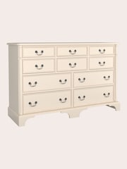 Laura Ashley Ivory Clifton Chest of 10 Drawer Drawers - Image 6 of 6