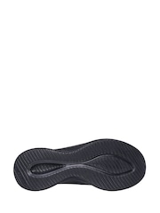 Skechers Black Womens Ultra Flex 3.0 All Smooth Slip In Trainers - Image 9 of 10