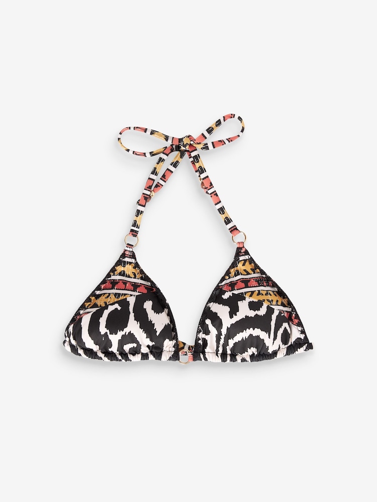 Mono Aztec Triangle Bikini Top - Image 5 of 5 Mono Aztec Triangle Bikini Top - Image 5 of 5