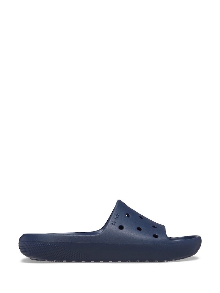 Crocs Blue Classic Unisex Sandals - Image 1 of 7