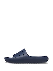 Crocs Blue Classic Unisex Sandals - Image 2 of 7