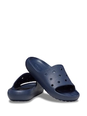 Crocs Blue Classic Unisex Sandals - Image 4 of 7