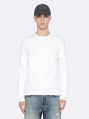 Футболка с длинными рукавами и круглым вырезом Allsaints Harris - Изображение 1 8