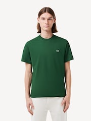 Lacoste Relaxed Fit Jersey 100% Cotton T-Shirt - Image 1 of 6