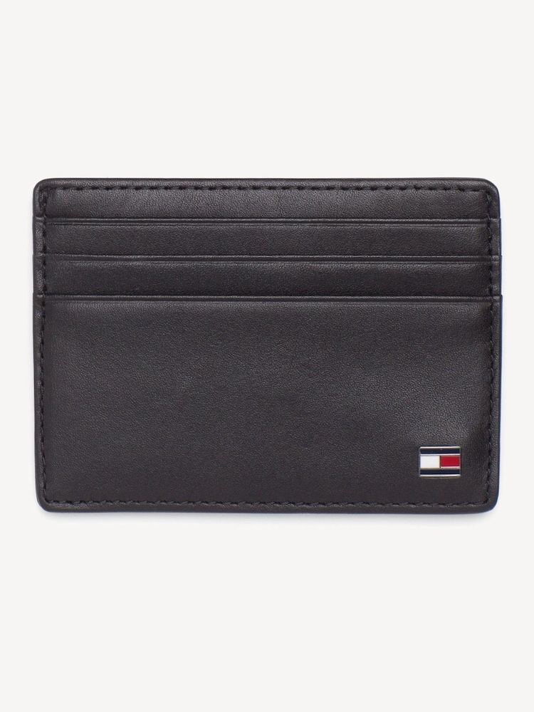 Tommy Hilfiger Black Eton Card Holder - Image 1 of 2