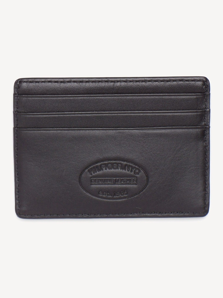 Tommy Hilfiger Black Eton Card Holder - Image 2 of 2