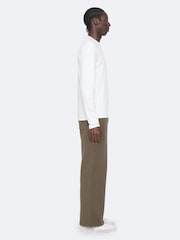AllSaints Brown Aston Sweatshirt Trousers - Image 4 of 7