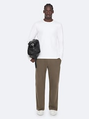 AllSaints Brown Aston Sweatshirt Trousers - Image 5 of 7