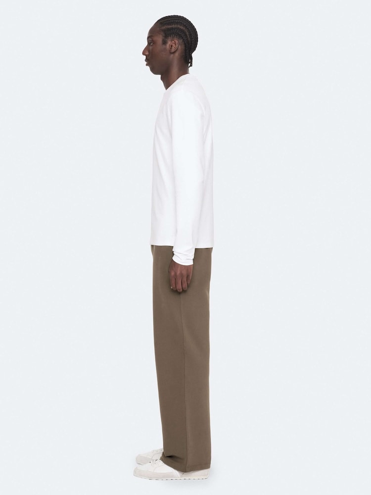 AllSaints Brown Aston Sweatshirt Trousers - Image 7 of 7