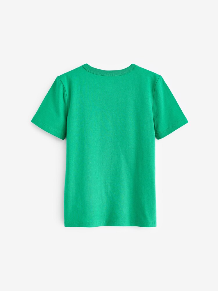 Gap Green Bike Graphic Short Sleeve Crew Neck T-Shirt (4-13yrs) - Image 2 of 3