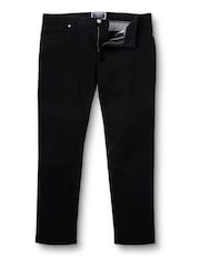Charles Tyrwhitt Blue Dark Twill Slim Fit 5 Pocket Jeans - Image 4 of 5