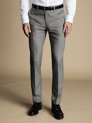 Pantaloni costum Charles Tyrwhitt Slim Fit Sharkskin Ultimate Performance - Image 1 of 3