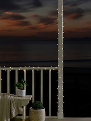 Clear Solar Warm White Outdoor Line Lights 12M Set of 100 - Image 3 of 10