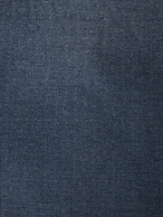 Bright Blue Tailored Fit Herringbone Suit Trousers - Image 4 of 4