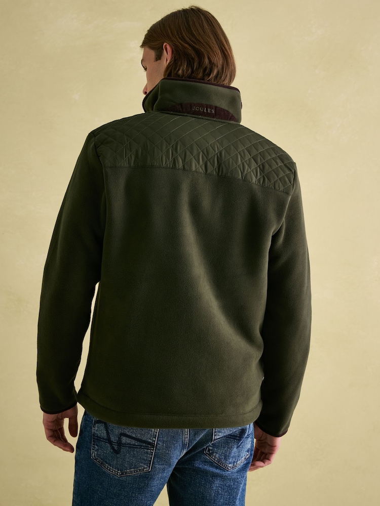 Verde - Chaqueta polar con cremallera completa Greenfield de Joules - Imagen 2 de 9