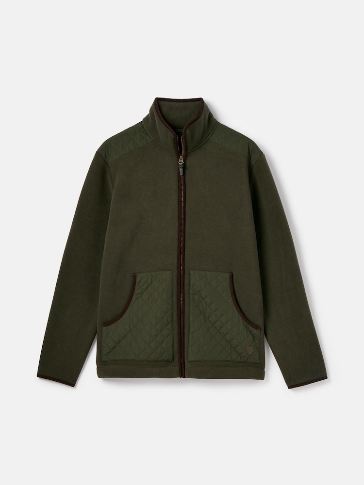 Verde - Chaqueta polar con cremallera completa Greenfield de Joules - Imagen 9 de 9