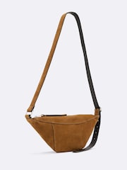 AllSaints Esme Suede Cross-Body Bag - Image 2 of 4