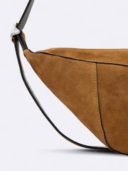 AllSaints Esme Suede Cross-Body Bag - Image 4 of 4