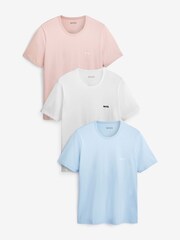BOSS White Classic T-Shirt 3 Pack - Image 1 of 5