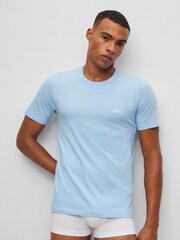 BOSS White Classic T-Shirt 3 Pack - Image 2 of 5