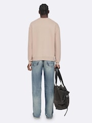 Розовый - Свитер с круглым вырезом Allsaints Aston - Изображение 2 8
