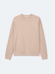 Розовый - Свитер с круглым вырезом Allsaints Aston - Изображение 8 8