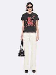 AllSaints White Lou High Relaxed Jeans - Image 1 of 8