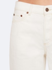 AllSaints White Lou High Relaxed Jeans - Image 4 of 8