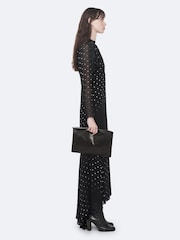 AllSaints Black Clarisse Dress - Image 3 of 8