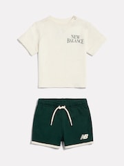 New Balance T-shirt & arqué Ensemble short - Image 1 de 4