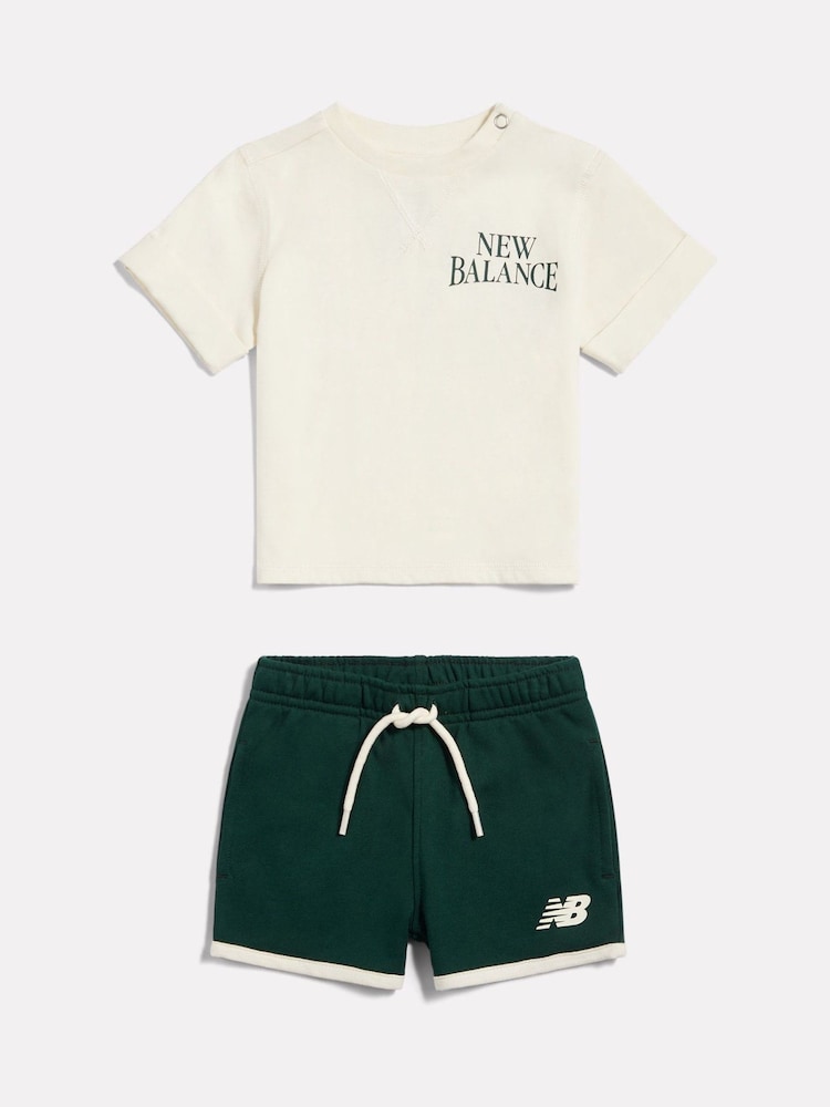 New Balance T-shirt & arqué Ensemble short - Image 1 de 4