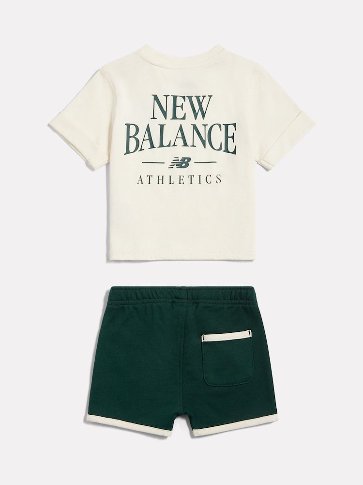 New Balance T-shirt & arqué Ensemble short - Image 2 de 4