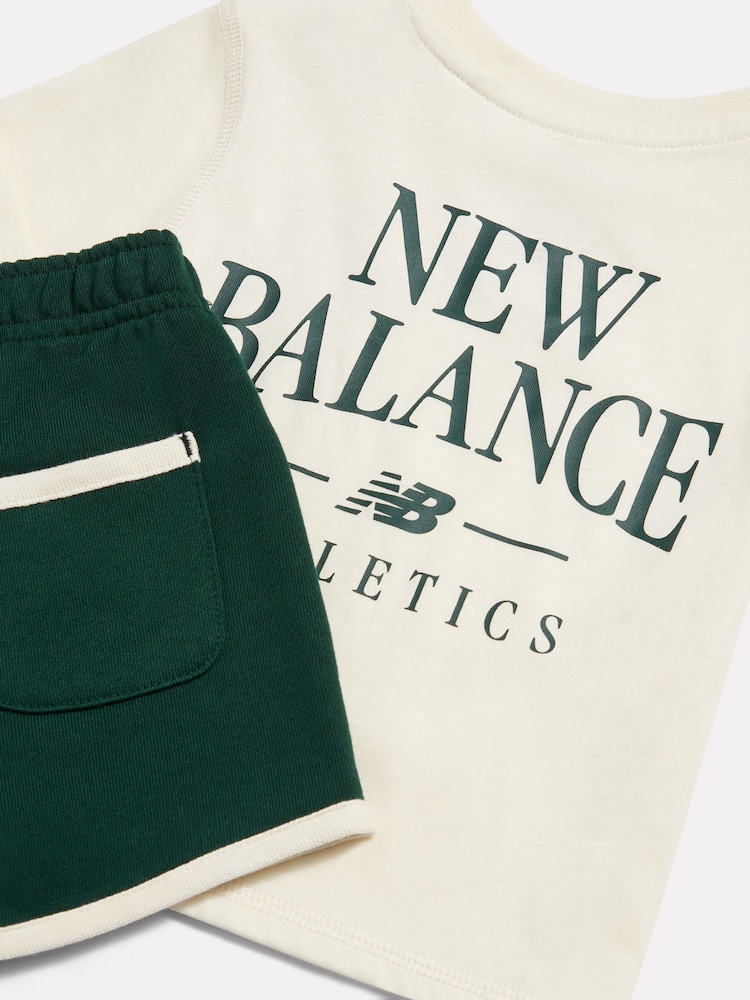 New Balance T-shirt & arqué Ensemble short - Image 4 de 4