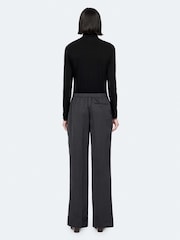 AllSaints Black Satin Trousers - Image 2 of 8