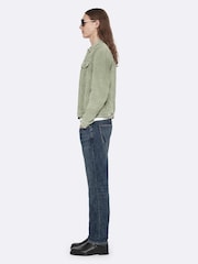 AllSaints Chaiyo Suede Trucker Jacket - Bilde 3 av 8