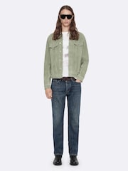 AllSaints Chaiyo Suede Trucker Jacket - Bilde 6 av 8