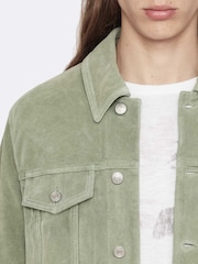 AllSaints Chaiyo Suede Trucker Jacket - Bilde 7 av 8