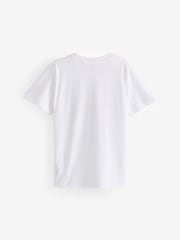 White Football Boot 100% Cotton Short Sleeve Graphic T-Shirt (3-16yrs) - Image 2 of 3