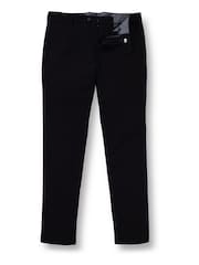 Charles Tyrwhitt Dark black Classic Fit Ultimate non-iron Chino Trousers - Image 4 of 5