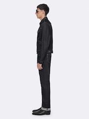 AllSaints Blue Slim Straight Jeans - Image 4 of 8
