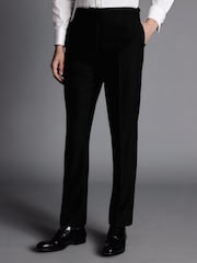 Charles Tyrwhitt Black Slim Fit Dinner Suit Trosusers - Image 1 of 2
