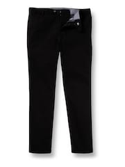 Charles Tyrwhitt Black Classic Fit Ultimate non-iron Chino Trousers - Image 4 of 5