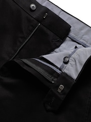 Charles Tyrwhitt Black Classic Fit Ultimate non-iron Chino Trousers - Image 5 of 5