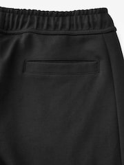 Black Athleisure Cuffed Joggers - Image 6 of 8