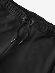 Black Athleisure Cuffed Joggers - Image 8 of 8