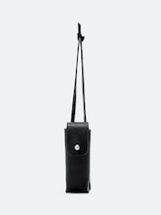 AllSaints Black Stud Lipstick Case Bag - Image 1 of 3