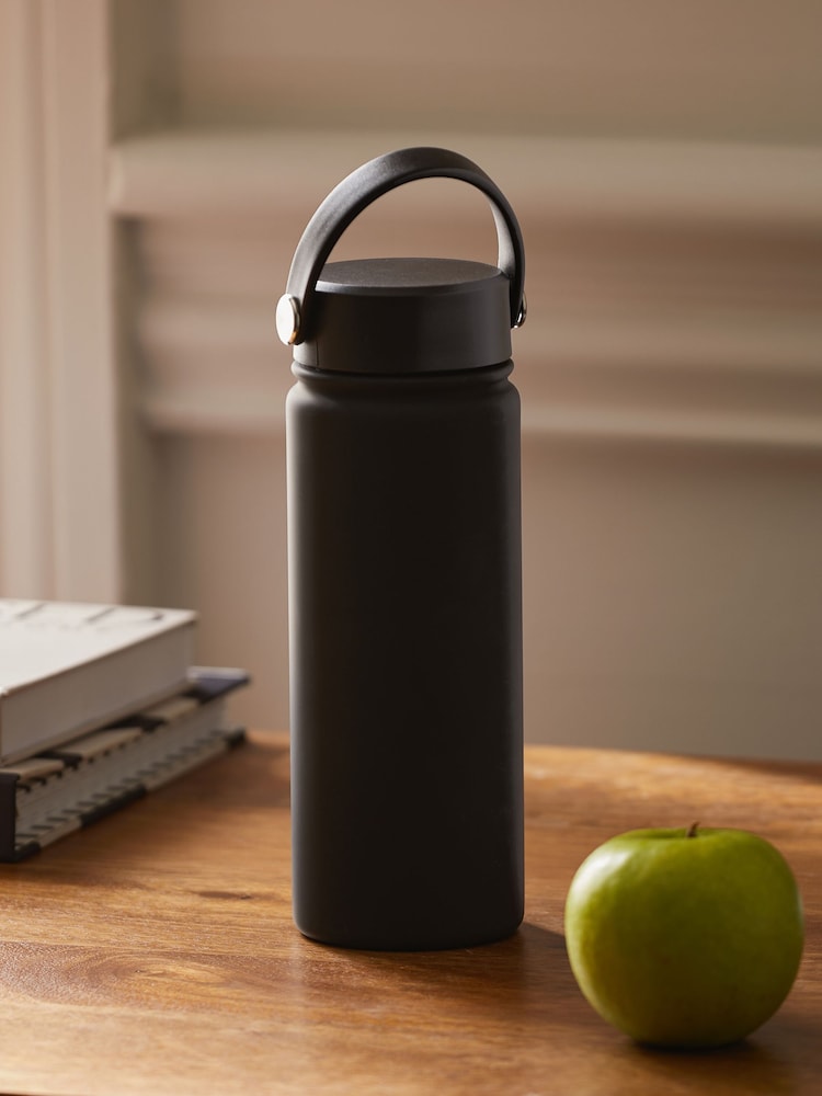 Black Metal Water Bottle - Image 1 of 3