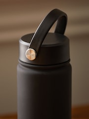 Black Metal Water Bottle - Image 2 of 3
