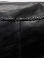 AllSaints Black Esme Whpstitch Shoulder Bag - Image 2 of 4